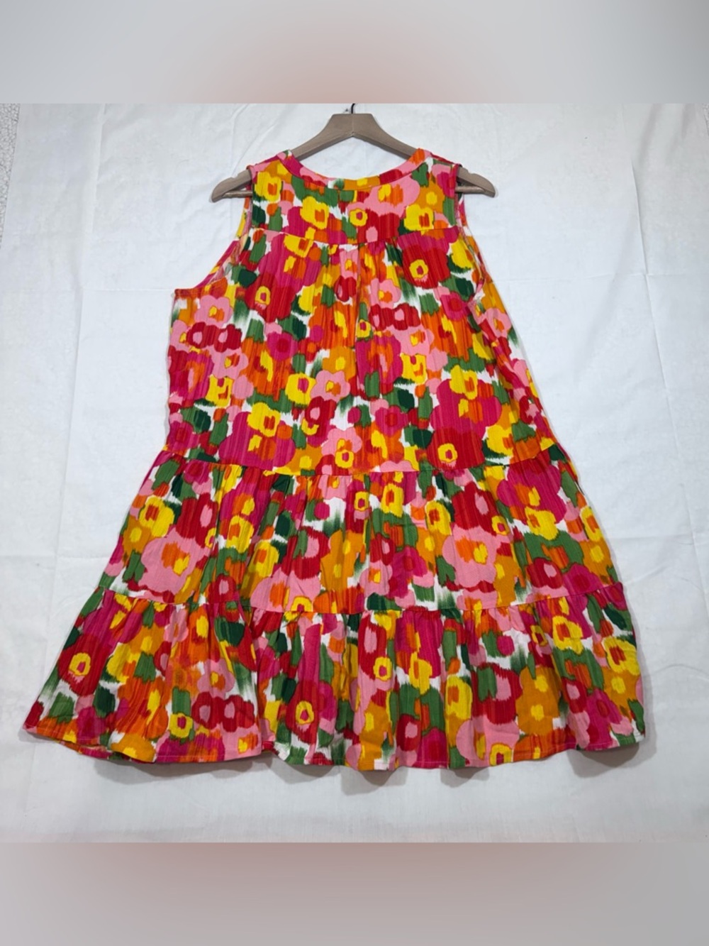 Tuckernuck Pomander Place Kenzo Floral Mini Dress Womens Large - Picture 5 of 7